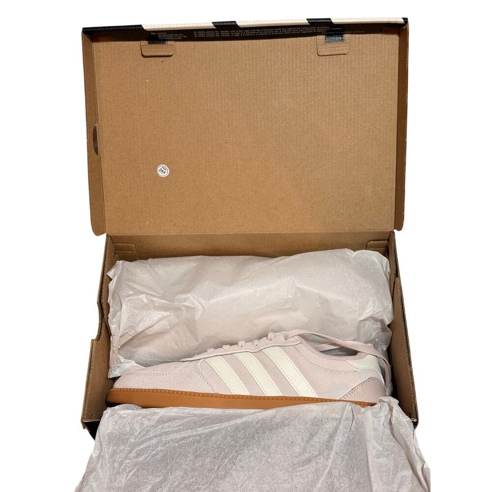 Adidas Breaknet Sleek Womens Size 7 Putty Mauve Pink White Gum JQ8268 NIB